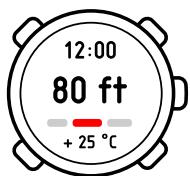SUUNTO CORE - UTILISATION DU MODE ALTI & BARO - 1