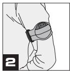 SUUNTO GPS POD - APPLICATION DEL POD ALLA PARTE SUPERIORDE DEL CORPO - 3