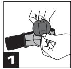 SUUNTO GPS POD - ATTACHING THE POD TO YOUR UPPER BODY - 1