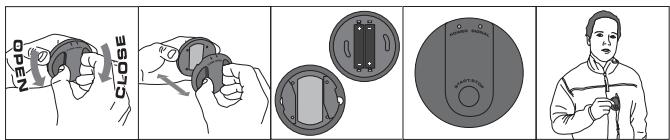 SUUNTO GPS POD - Let the POD find a GPS connection (outdoors). - 1