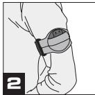 SUUNTO GPS POD - FIJACION DEL POD A LA PARTE SUPERIOR DEL CUERPO - 2
