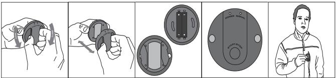 SUUNTO GPS POD - Laat de POD een GPS-verbinding zoeken (buiten). - 1