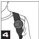 SUUNTO GPS POD - ATTACHING THE POD TO YOUR UPPER BODY - 4