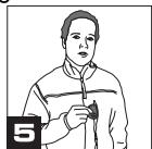 SUUNTO GPS POD - ATTACHING THE POD TO YOUR UPPER BODY - 5