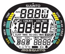 SUUNTO MOSQUITO - LA MOSQUITO EN PLONGEE - 2