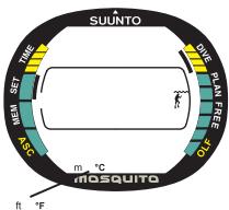 SUUNTO MOSQUITO - RÉGLAGE DE L'ALTITUDE ET DES RÉGLAGES PERSONNALISÉS [ADJ] - 4