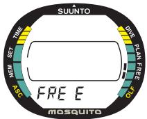 SUUNTO MOSQUITO - DéCOMPRESSION INCOMPLETE: - 1