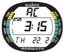 SUUNTO MOSQUITO - CONTACT HUMIDE - 2