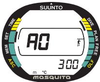 SUUNTO MOSQUITO - RÉGLAGE DE L'ALTITUDE ET DES RÉGLAGES PERSONNALISÉS [ADJ] - 2