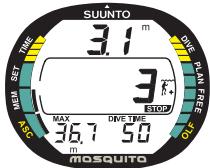 SUUNTO MOSQUITO - INFORMATIONS DE BASE - 1