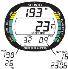 SUUNTO MOSQUITO - RéGLAGE PAR DÉFAUT - 2