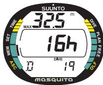 SUUNTO MOSQUITO - MÉMOIRE HISTORIQUE - 2