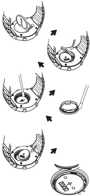 SUUNTO OBSERVER ST - SOSTITUZIONE DELLA BATTERIA - 1