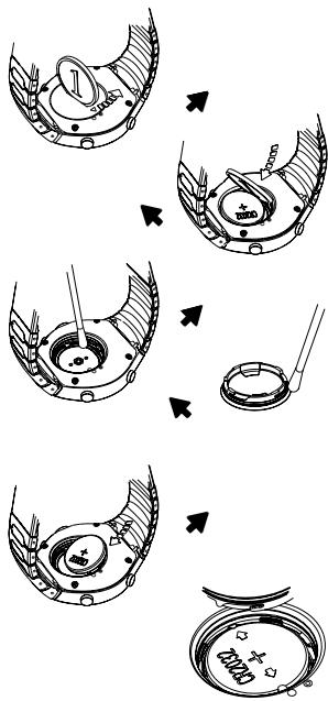SUUNTO OBSERVER TT - REMPLACEMENT DE LA PILE - 1
