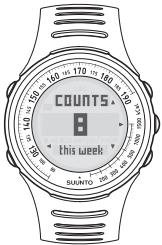 SUUNTO T1 - (depuis le mode Horloge) - 1