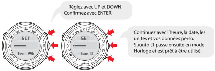 SUUNTO T1 - POUR COMMENCER - 1