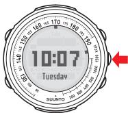 SUUNTO T1 - Connexion de votre Suunto t1 à l'émetteur thoracique. - 1