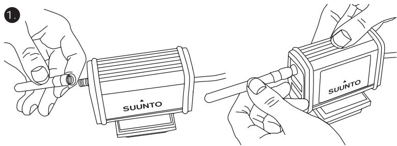 SUUNTO TEAM POD - DER ZUSAMMENBAU DES SUUNTO TEAM POD - 1