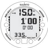 SUUNTO VYPER AIR - Plongée en mode GAUGE (DIVEgauge) - 2