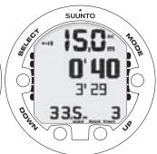SUUNTO VYPER AIR - Plongée en mode GAUGE (DIVEgauge) - 4