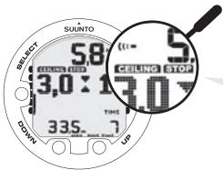 SUUNTO VYPER AIR - Paliers de sécurité obligatoires - 1