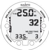 SUUNTO VYPER AIR - Affichage des informations relatives à l'oxygène - 5