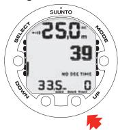 SUUNTO VYPER AIR - Changement de gaz et mélanges de gaz multiples - 1