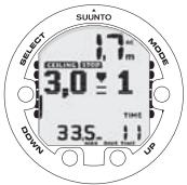 SUUNTO VYPER AIR - Paliers de sécurité obligatoires - 2