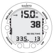 SUUNTO VYPER AIR - Données de plongée élémentaires - 1