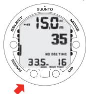 SUUNTO VYPER AIR - Données de plongée élémentaires - 2