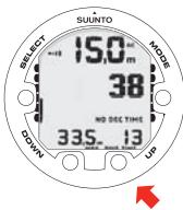 SUUNTO VYPER AIR - Données de plongée élémentaires - 4