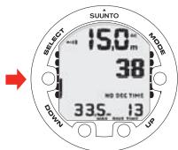 SUUNTO VYPER AIR - Marqueur de profil - 1