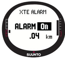 SUUNTO X9 - Track Back (route active) - 3