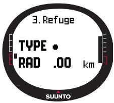 SUUNTO X9 - Affichage des points de route - 3