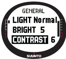SUUNTO X9 - Réglage des bips - 1