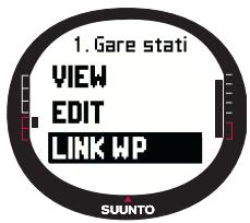 SUUNTO X9 - Activation d'un itinéraire - 1