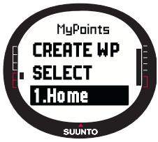 SUUNTO X9 - MyPoints - 1