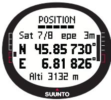SUUNTO X9 - Position - 1