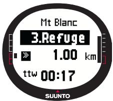 SUUNTO X9 - - Points d'alarme - 2