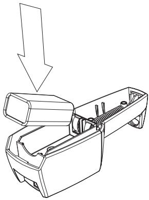 SUUNTO X9 - Chargement de la batterie avec une pile 9 V - 2