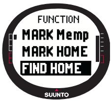 SUUNTO X9 - Find Home - 2