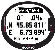 SUUNTO X9 - Création d'un itinétaire - 2