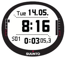 SUUNTO X9 - Chronomètre - 1