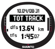 SUUNTO X9I - Pour afficher un fichier journal : - 1
