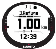SUUNTO X9I - Point de route : - 1