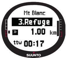 SUUNTO X9I - - Points d'alarme - 2
