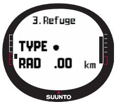 SUUNTO X9I - Affichage des points de route - 3