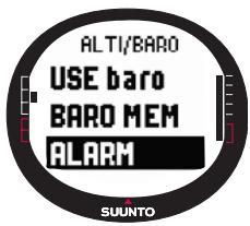 SUUNTO X9I - Pour voir les informations météo : - 3