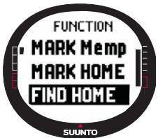 SUUNTO X9I - Find Home - 2