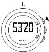 SUUNTO M5 - Après un exercice sans FC - 1